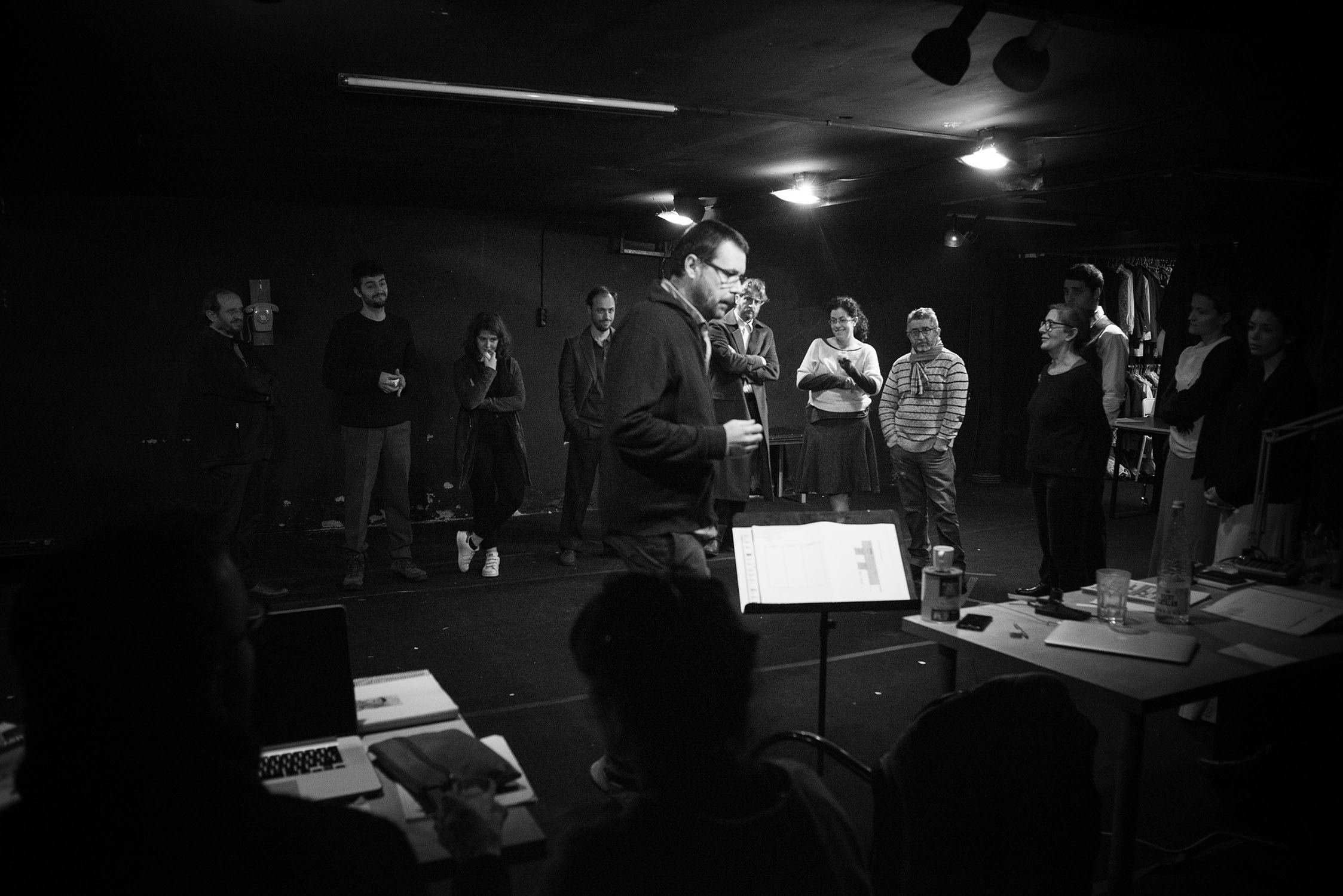 Assaig BOSCOS de Mouawad - Dir. O.Broggi